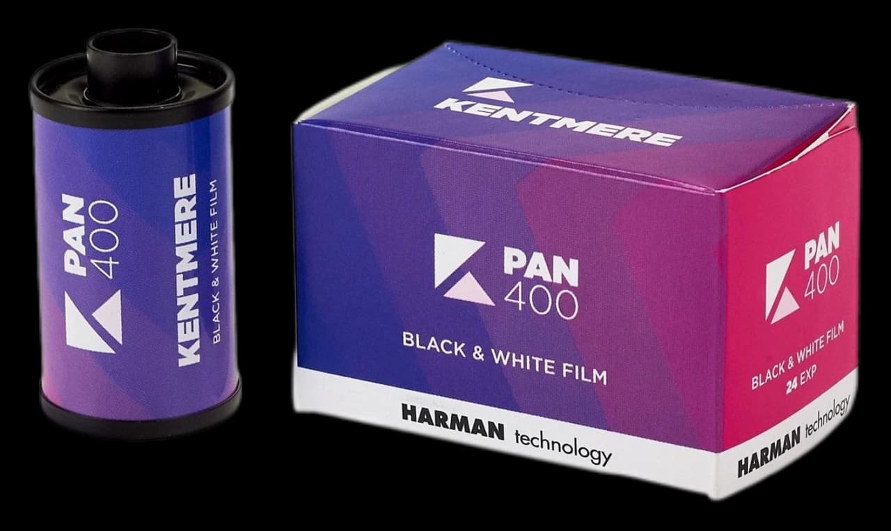 Kentmere Pan400 film stock