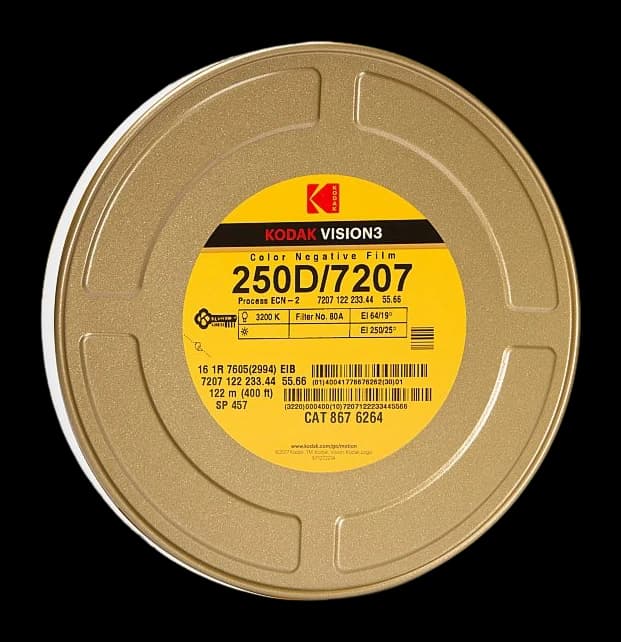 Kodak Vision3 250D film stock