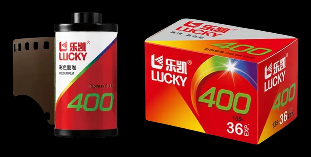 Lucky Color 400 film stock