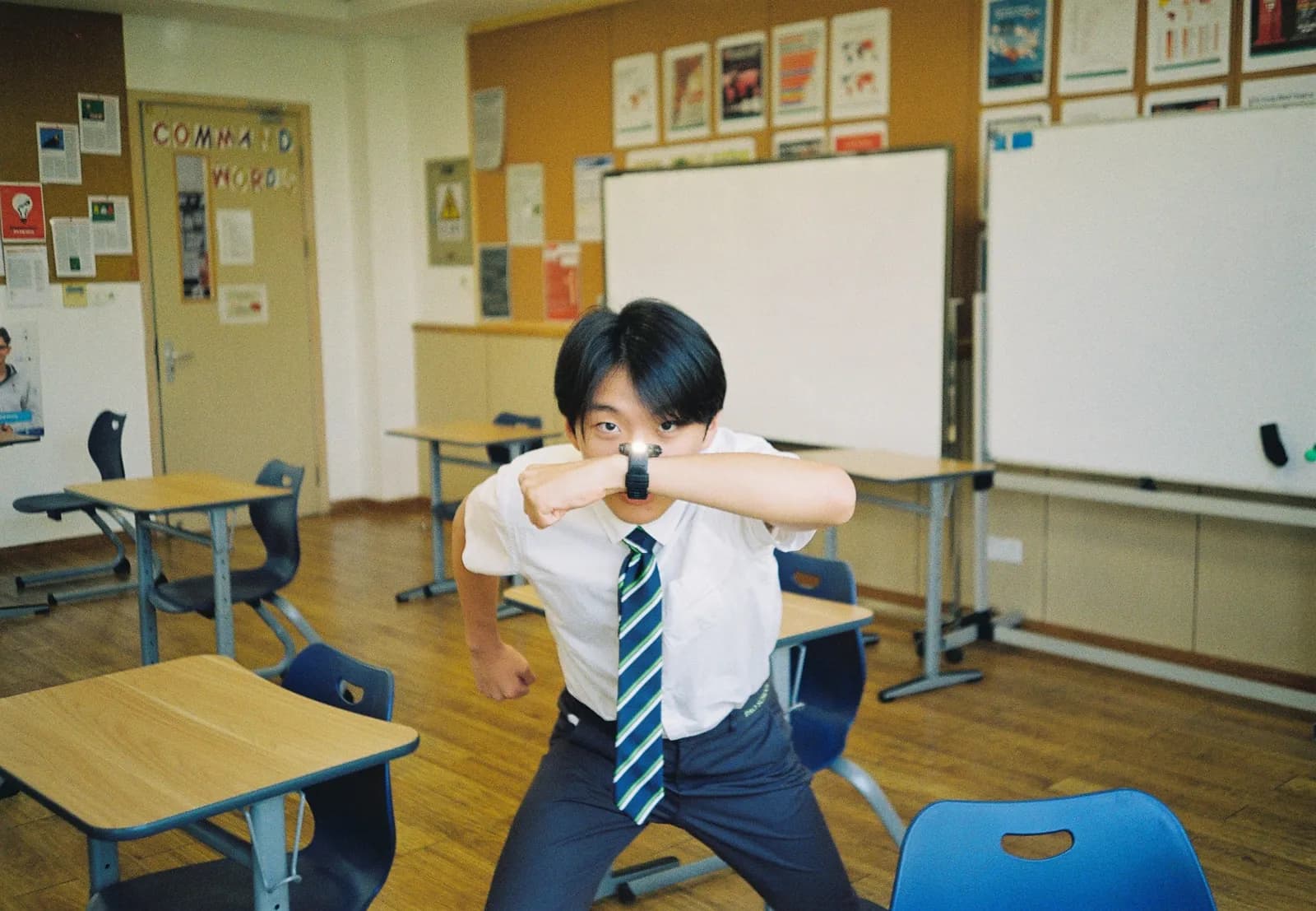 Film photograph shot on Kodak Gold 200 with an Olympus Mju-I by CJ Liu