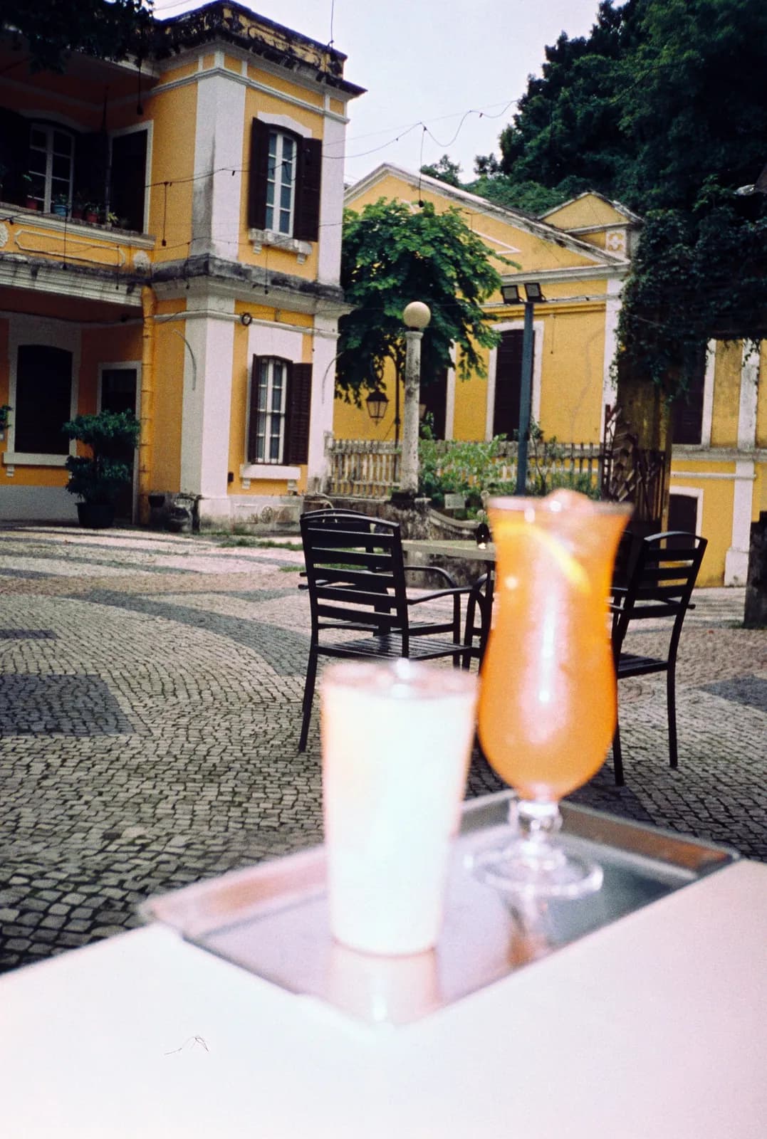 Film photograph shot on Lucky Color 400 with an Olympus Trip Panorama 2 by Zigao Wang