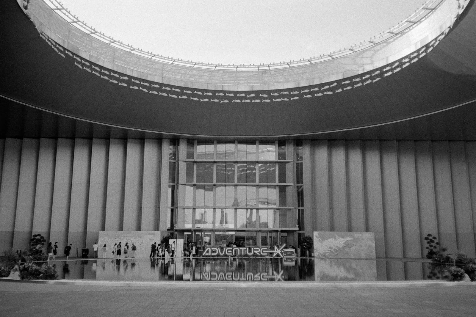 AdventureX 2026 — film photograph shot on Kentmere Pan400 with a Canon Autoboy FXL by Febe Mo