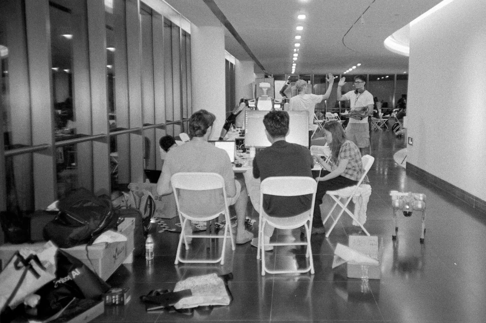 AdventureX 2026 — film photograph shot on Kentmere Pan400 with a Canon Autoboy FXL by Febe Mo