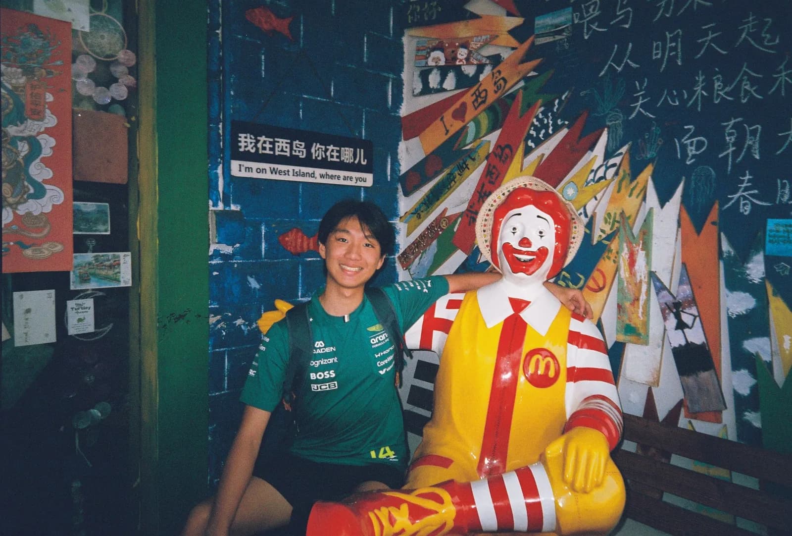 Film photograph shot on Lucky Color C200 with a Kodak Snapic A1 by Zigao Wang