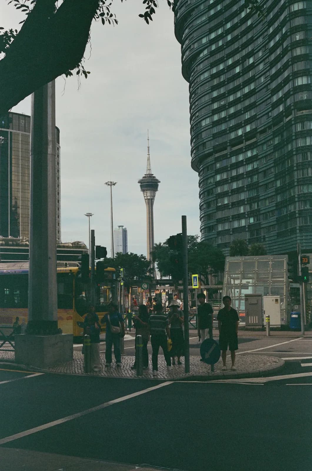 Film photograph shot on Kodak Vision3 250D with a Canon AE-1 Program by Zigao Wang