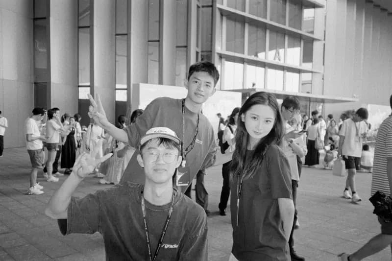 AdventureX 2026 — film photograph shot on Kentmere Pan400 with a Canon Autoboy FXL by Febe Mo