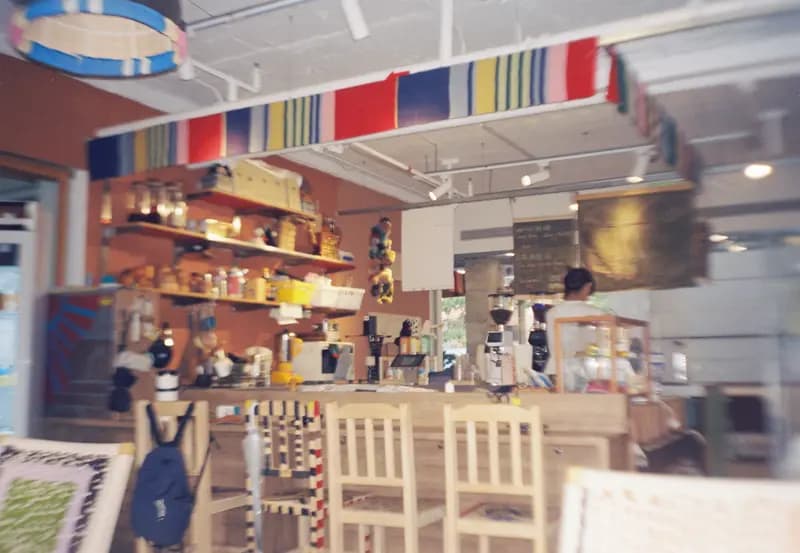 Film photograph shot on Kodak Vision3 250D with an Olympus Mju-I by CJ Liu