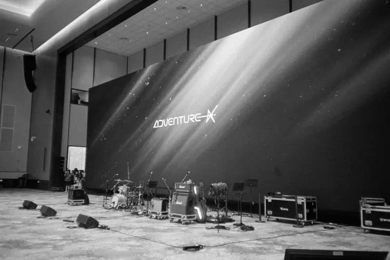 AdventureX 2026 — film photograph shot on Kentmere Pan400 with a Canon Autoboy FXL by Febe Mo