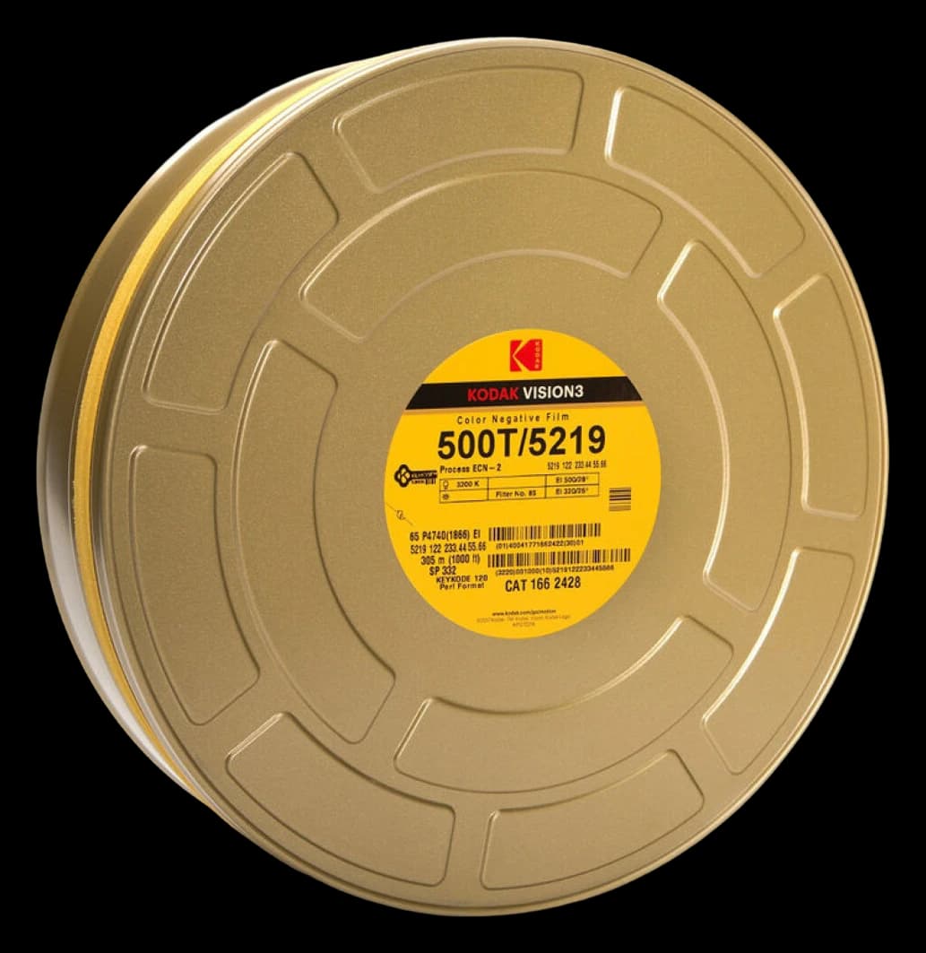 Kodak Vision3 500T film stock