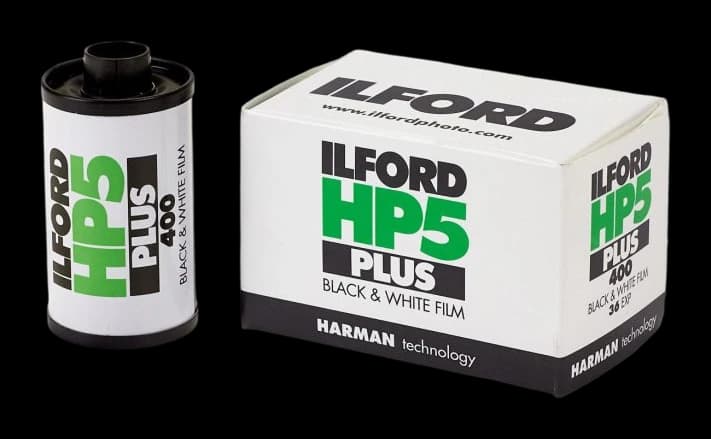 Ilford HP5 Plus 400 film stock