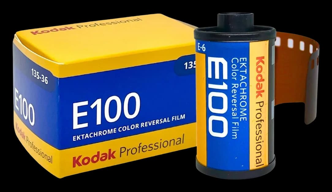 Kodak Ektachrome E100 film stock